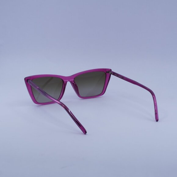 Saint Laurent SL737 MICA THIN 006 Sunglasses Cyclamen Cat Eye Frame main image 11